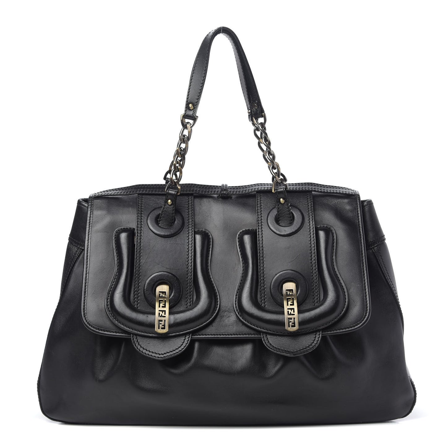 Cuoio Large B Bag Black