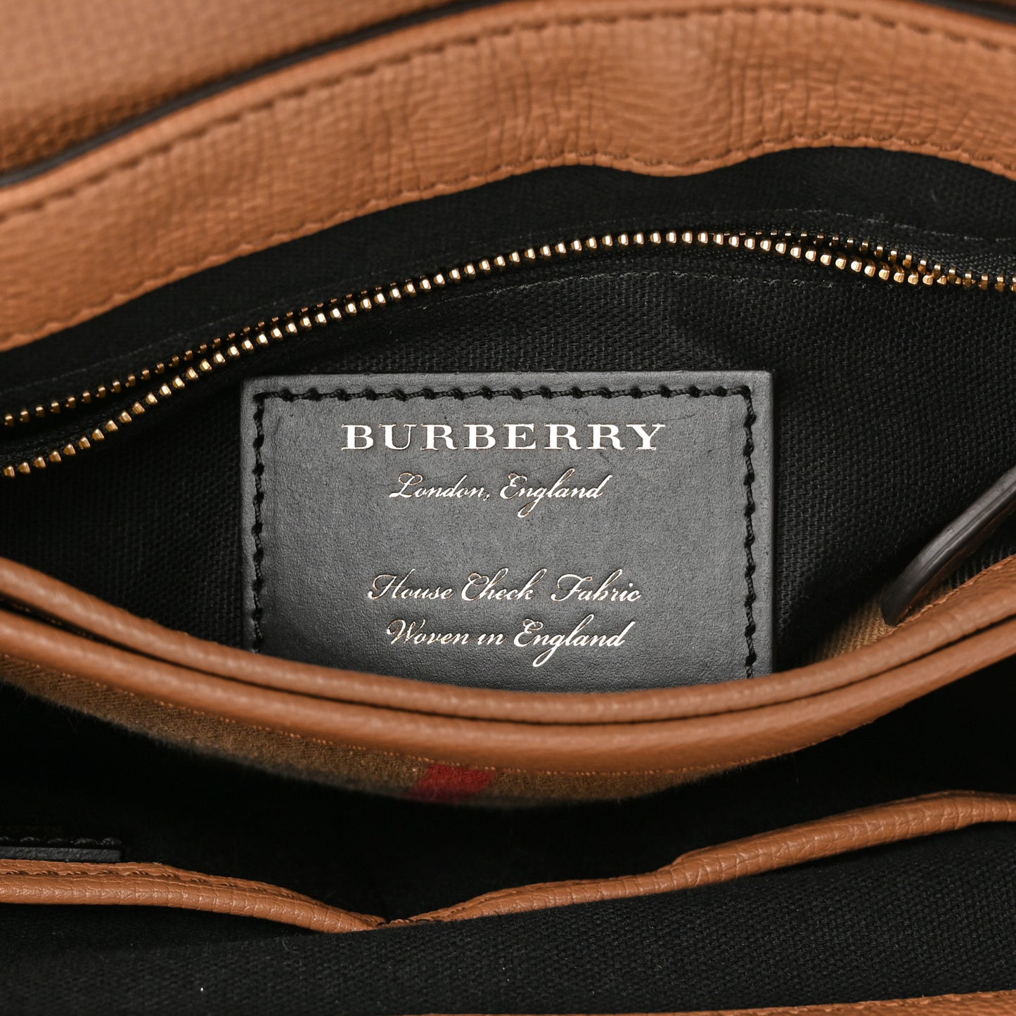 Derby Calfskin House Check Small Camberley Dark Sand