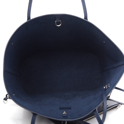 Louis Vuitton Epi Neverfull MM Indigo 5 of 9