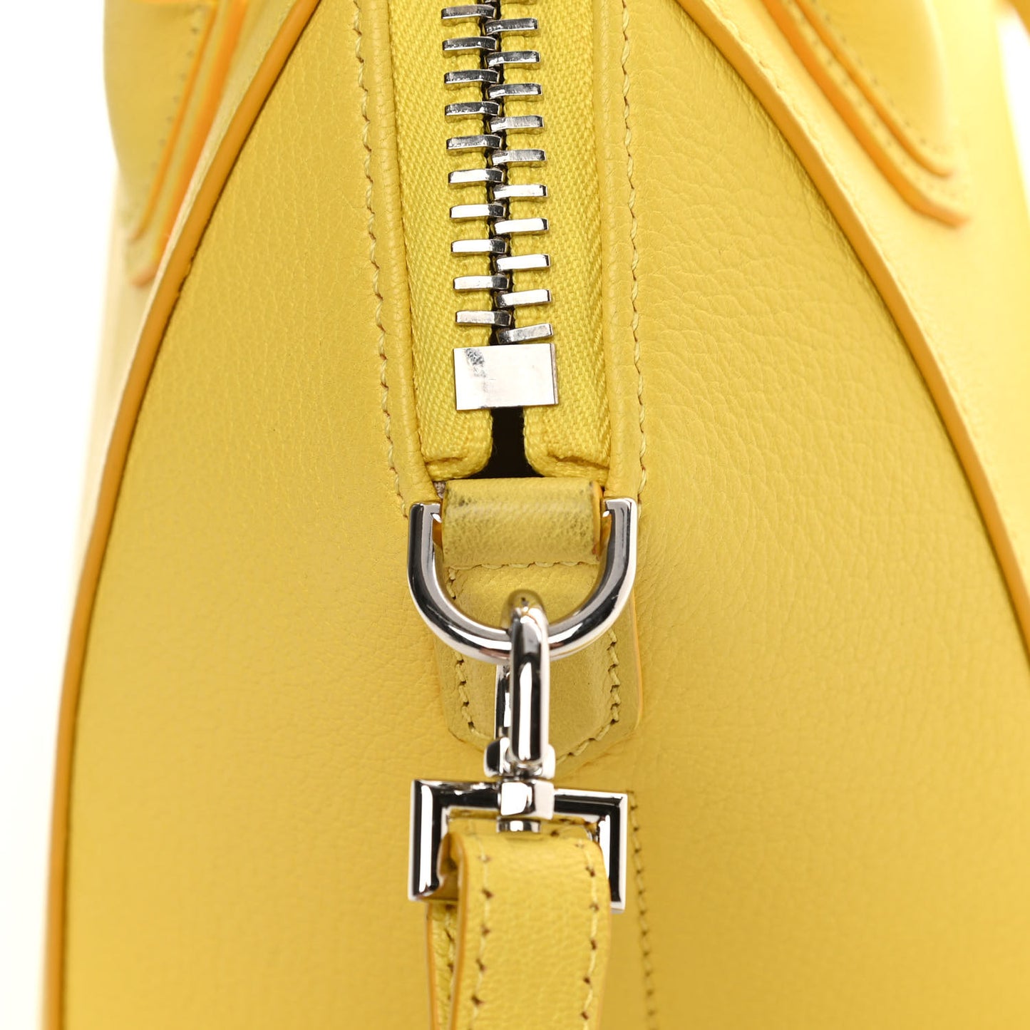 Sugar Goatskin Mini Antigona Yellow