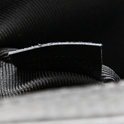 Louis Vuitton Taurillon Monogram Uniformes Solar Ray Soft Pochette Volga Belt Bag Black 6 of 9