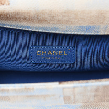 Chanel Painted Caviar Medium Boy In Cuba Flap Multicolor 6 of 10