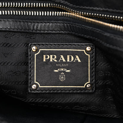 Prada Tessuto Nylon Gaufre Tote Black 6 of 13