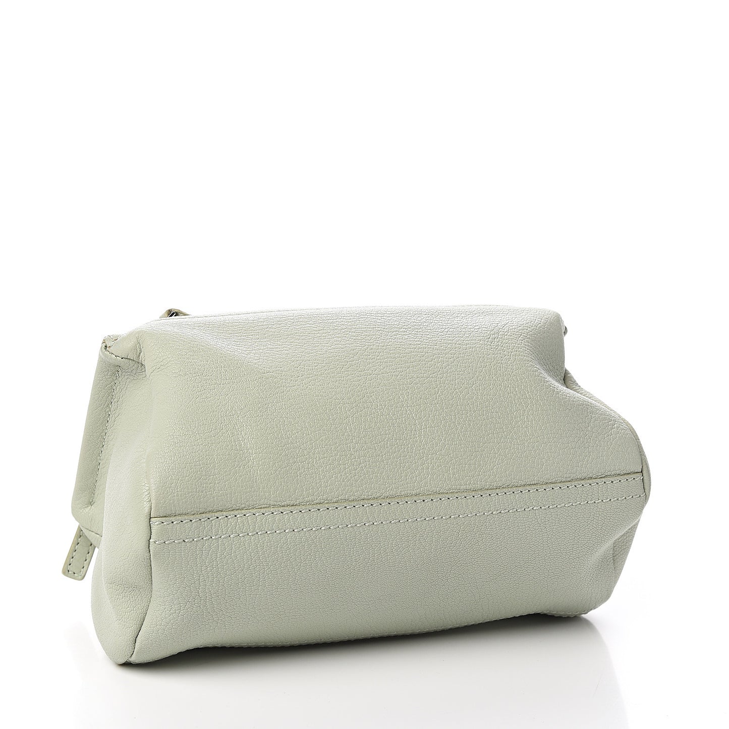 Sugar Goatskin Mini Pandora Aqua Green