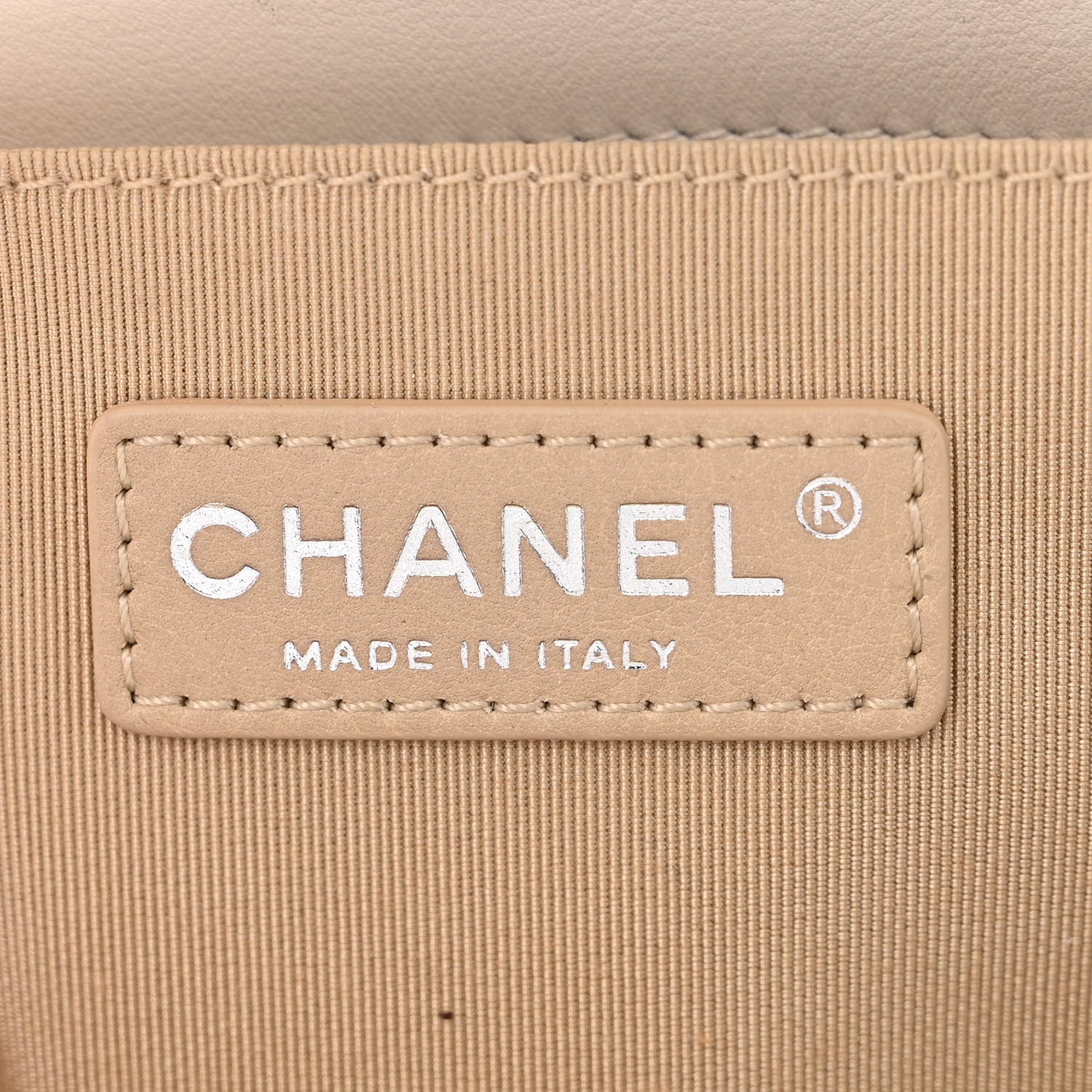 Chanel Lambskin Quilted Chevron Medium Boy Flap White 6 of 11