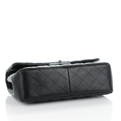 Chanel Lambskin Quilted Jumbo Double Flap So Black 4 of 12