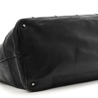 Chanel Calfskin Square Stitched Tassel Bag Black 9 of 13