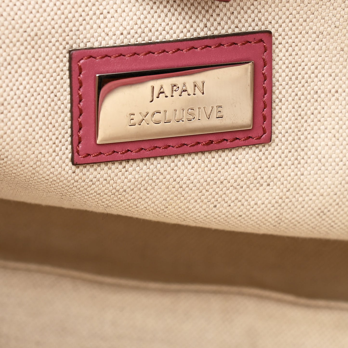 Monogram Medium Twins Tote Pink