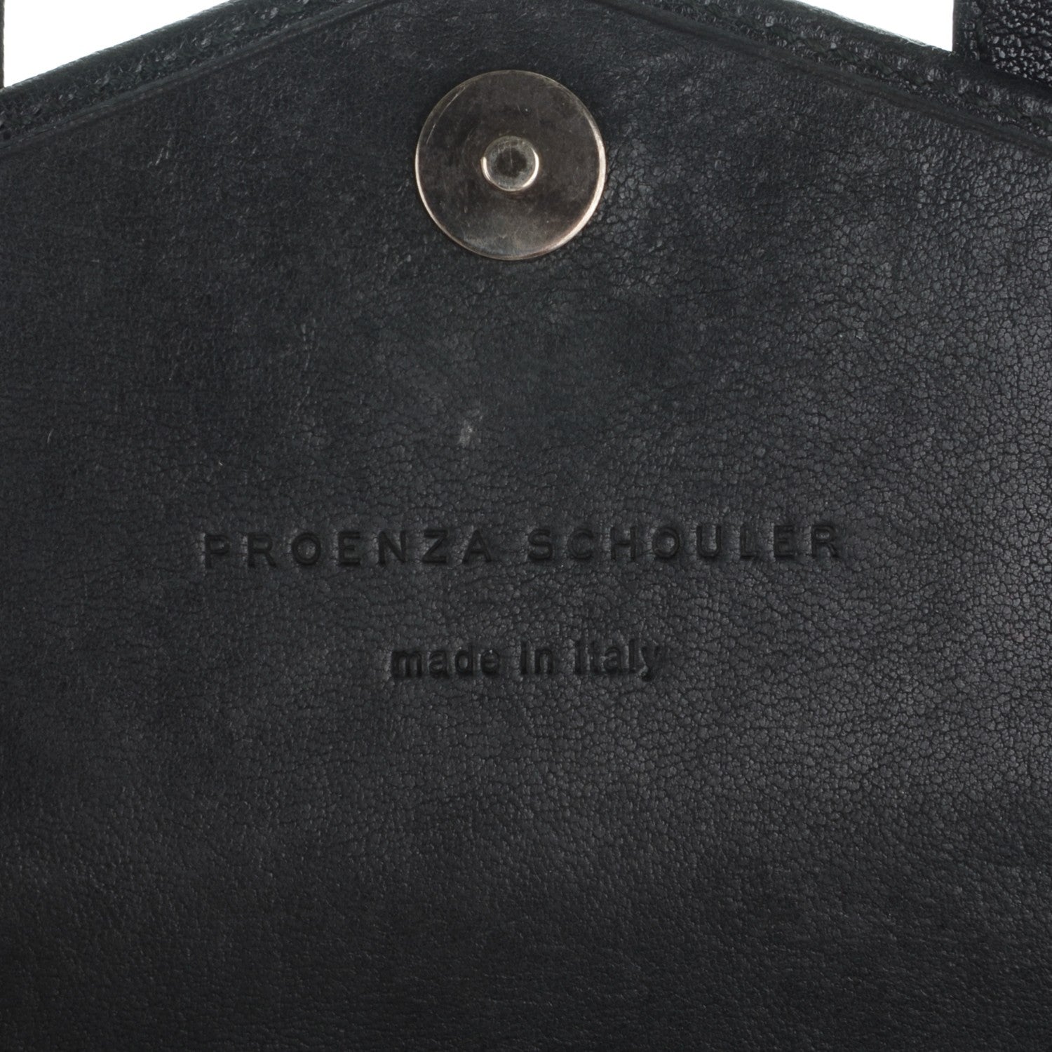 Proenza Schouler Lambskin PS1 Continental Wallet Black 5 of 6