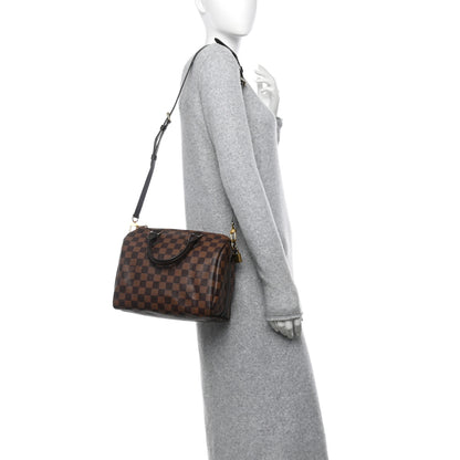Louis Vuitton Damier Ebene Speedy Bandouliere 25 2 of 15