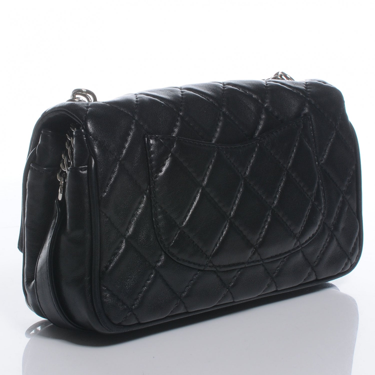 Chanel Lambskin Icons Secret Label Medium Flap Black 3 of 7