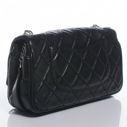 Chanel Lambskin Icons Secret Label Medium Flap Black 3 of 7