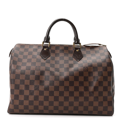 Louis Vuitton Damier Ebene Speedy 35 1 of 9