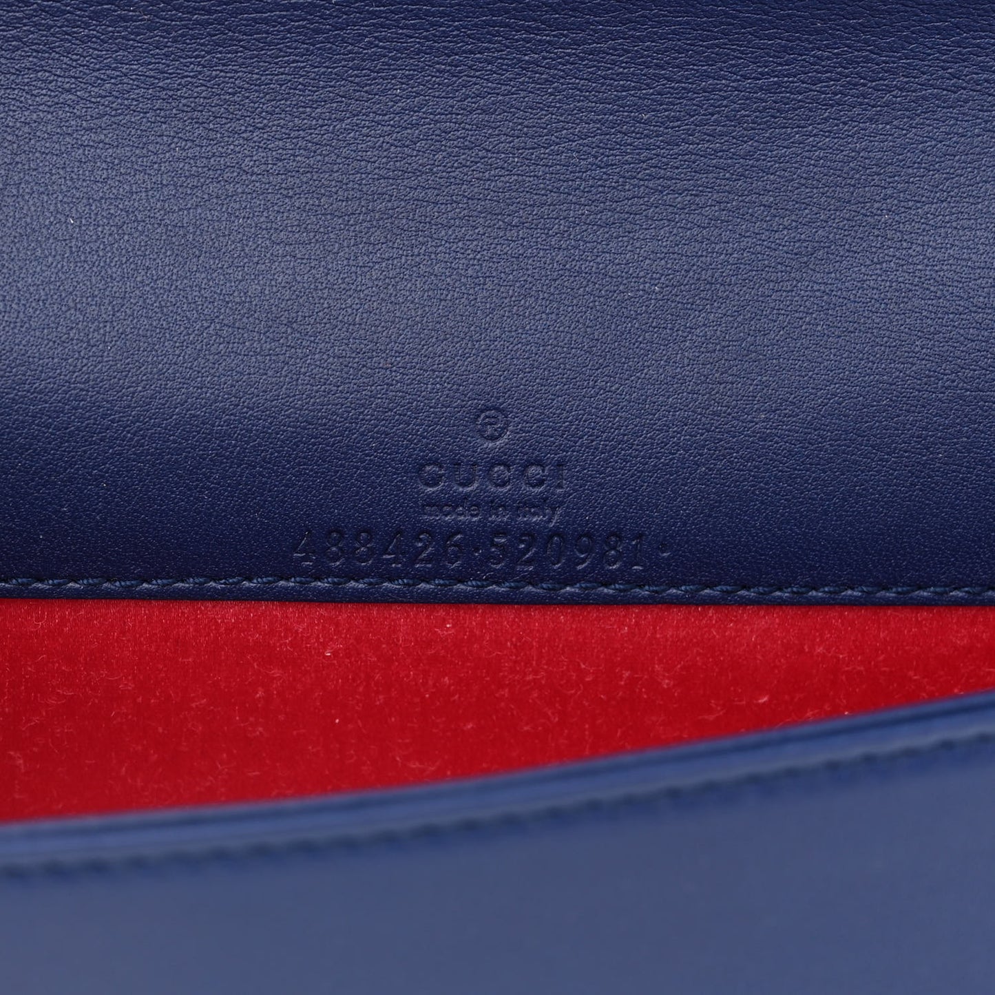 Velvet Matelasse GG Marmont Mini Bag Cobalt Blue
