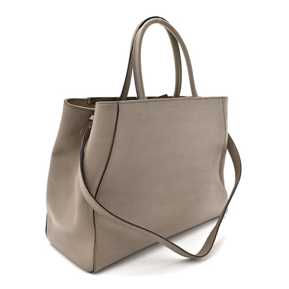 Fendi Vitello Elite Regular 2Jours Tote Tortora 3 of 17