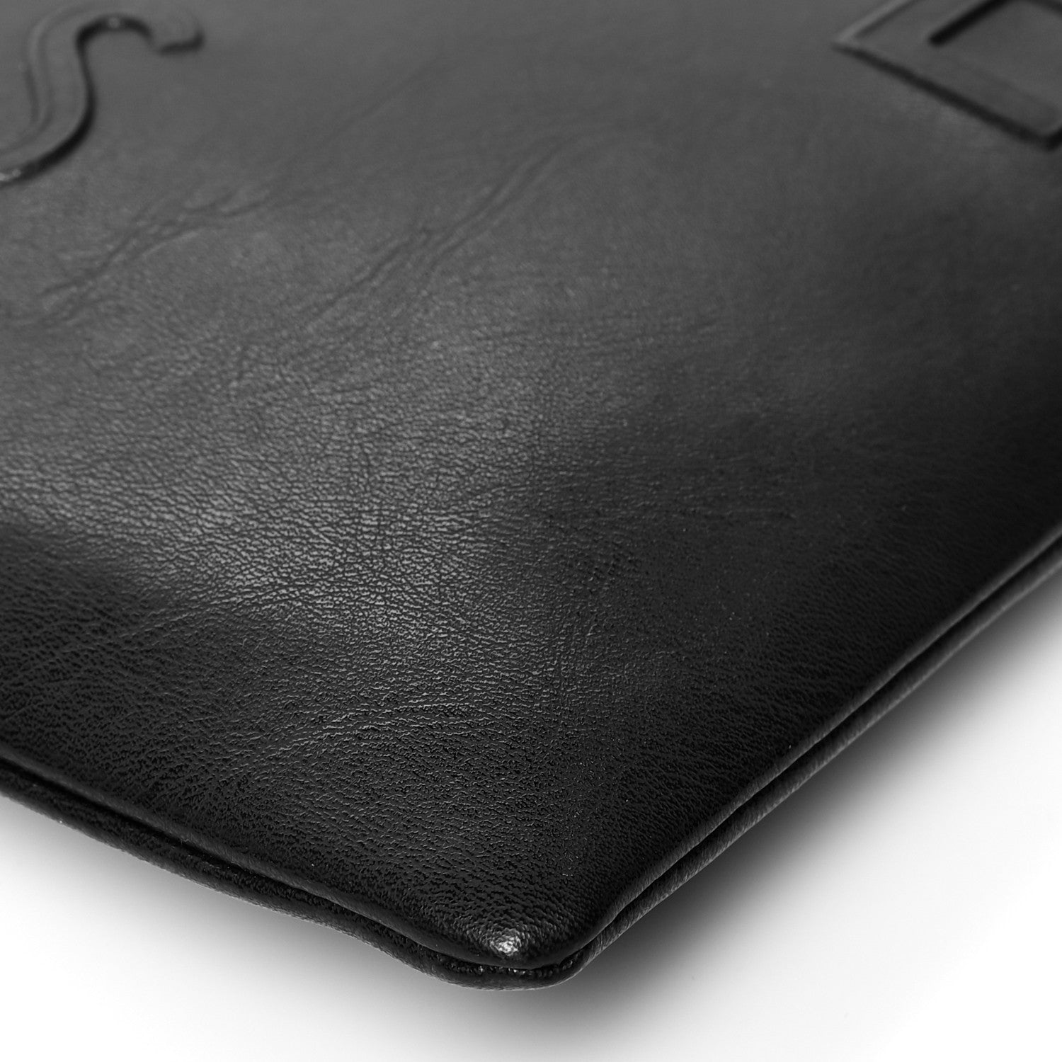 Celine Calfskin Large Made In Clutch Pouch Black 10 of 10