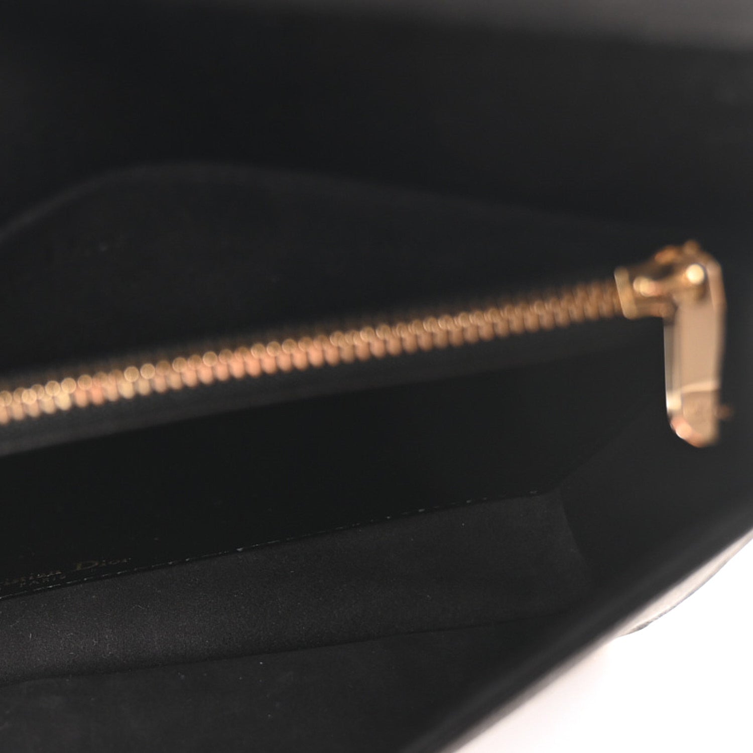Christian Dior Satin Cannage Lady Dior Convertible Clutch Black 5 of 10