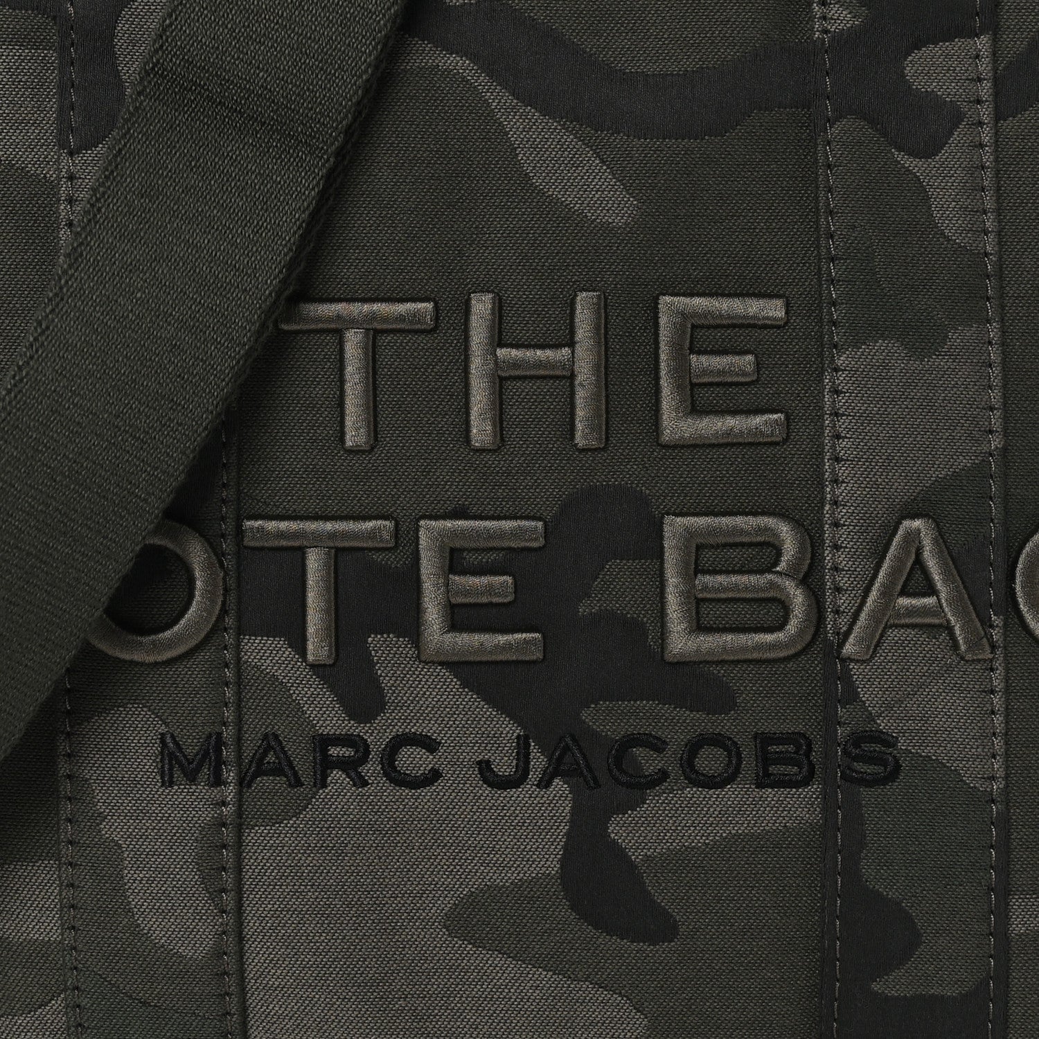 Marc Jacobs Canvas Camouflage Medium The Tote Bag Khaki 7 of 9
