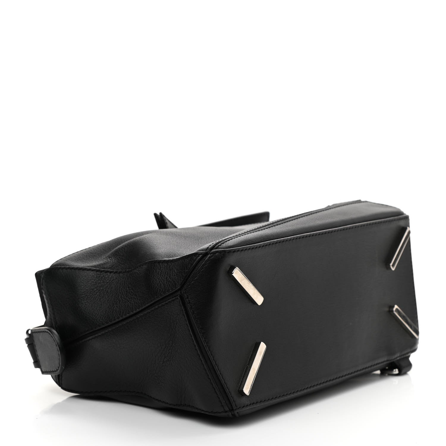 Loewe Calfskin Small Puzzle Bag Black 4 of 9