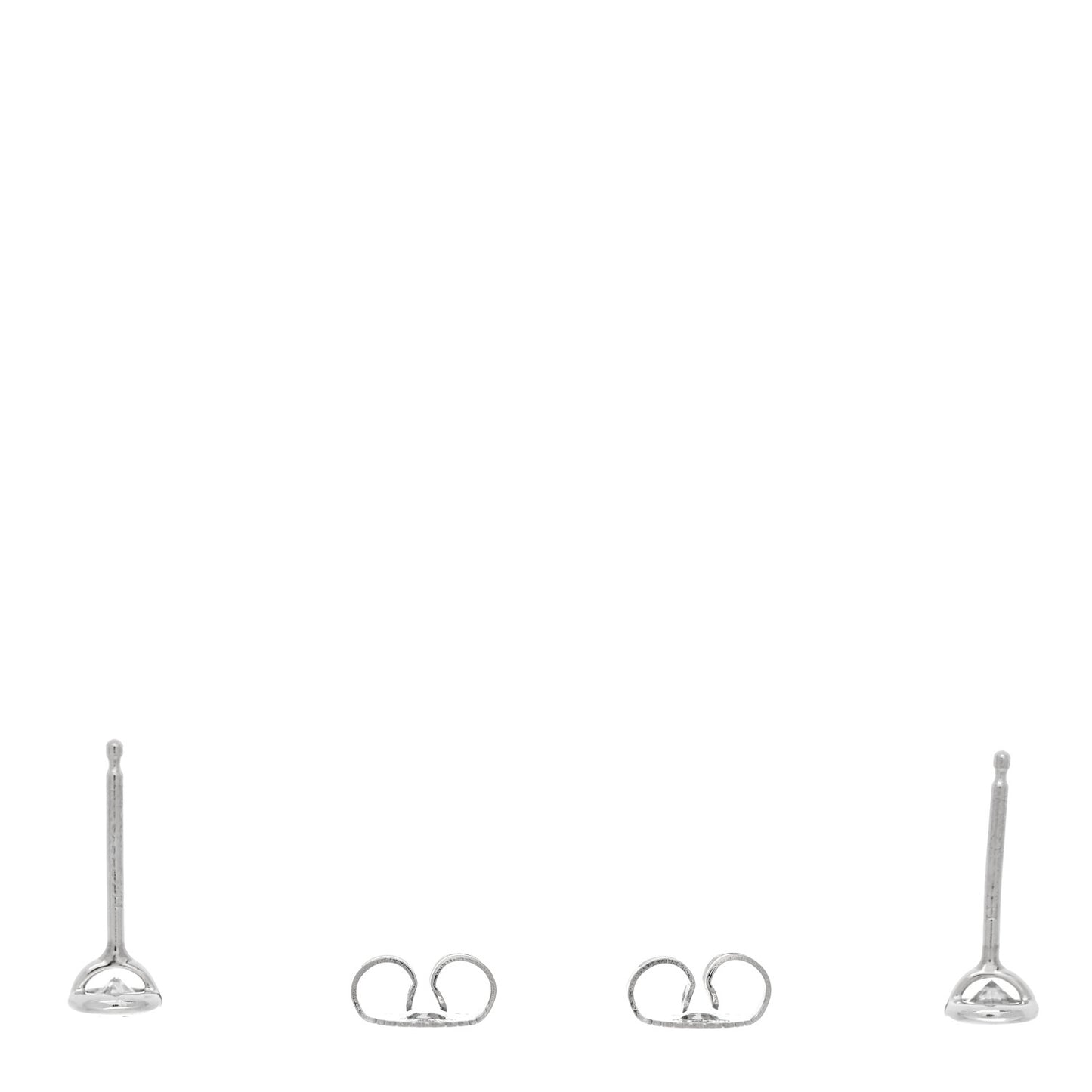 Platinum Diamond .34ctw Elsa Peretti Diamonds By The Yard Earrings