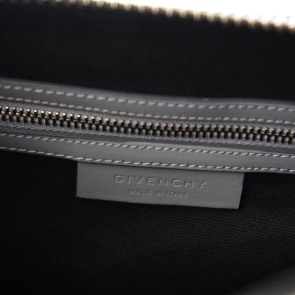 Givenchy Shiny Lord Calfskin Medium Antigona Pearl Grey 9 of 10