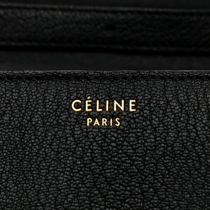 Celine Goatskin Medium Classic Box Flap Bag Black 11 of 13