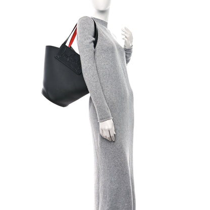 Christian Louboutin Calfskin Loubishore Tote Black 2 of 11