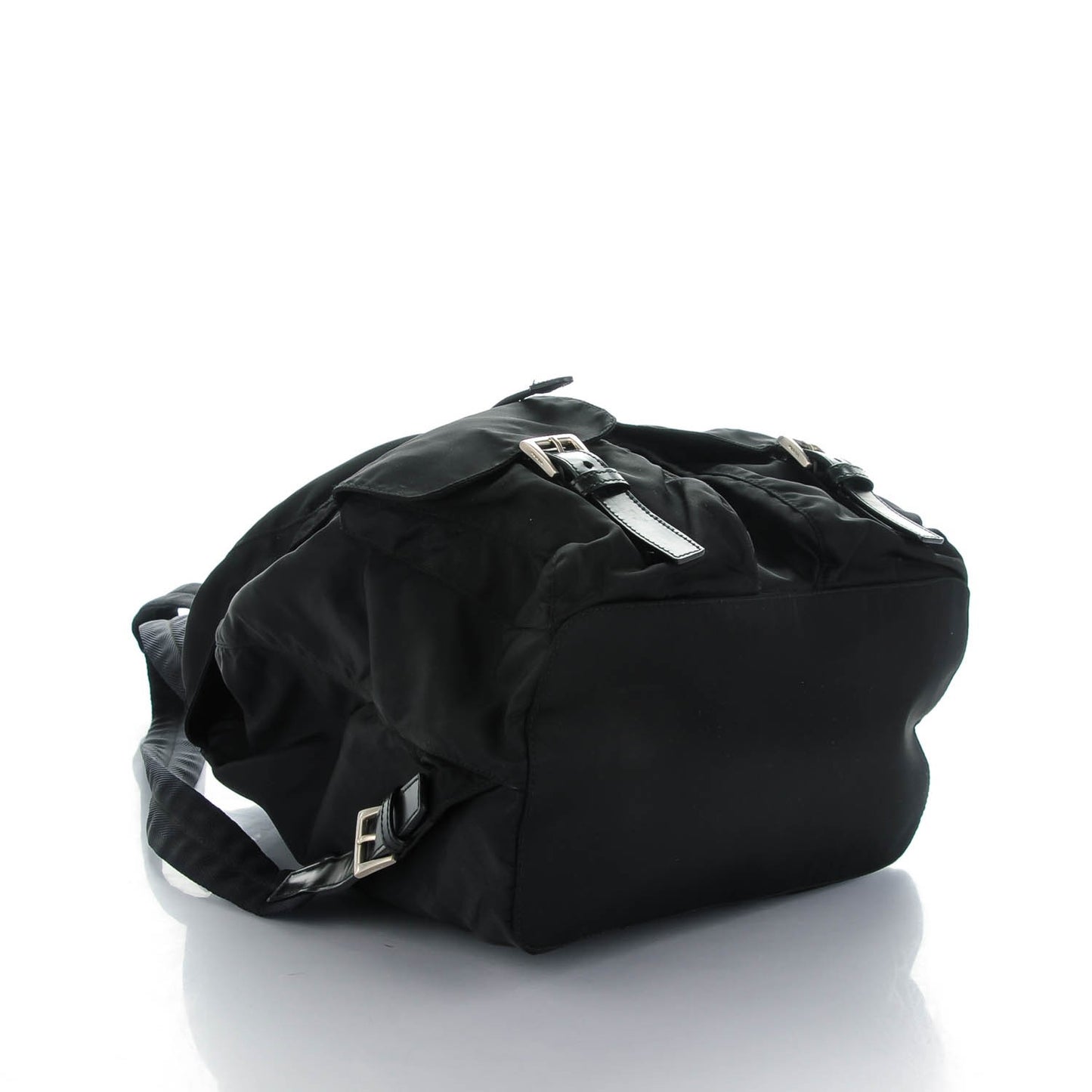 Nylon Vela Medium Backpack Black