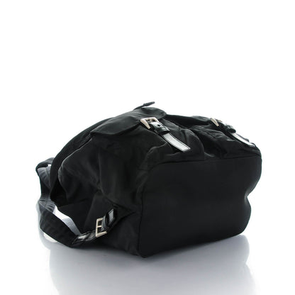 Prada Nylon Vela Medium Backpack Black 4 of 7