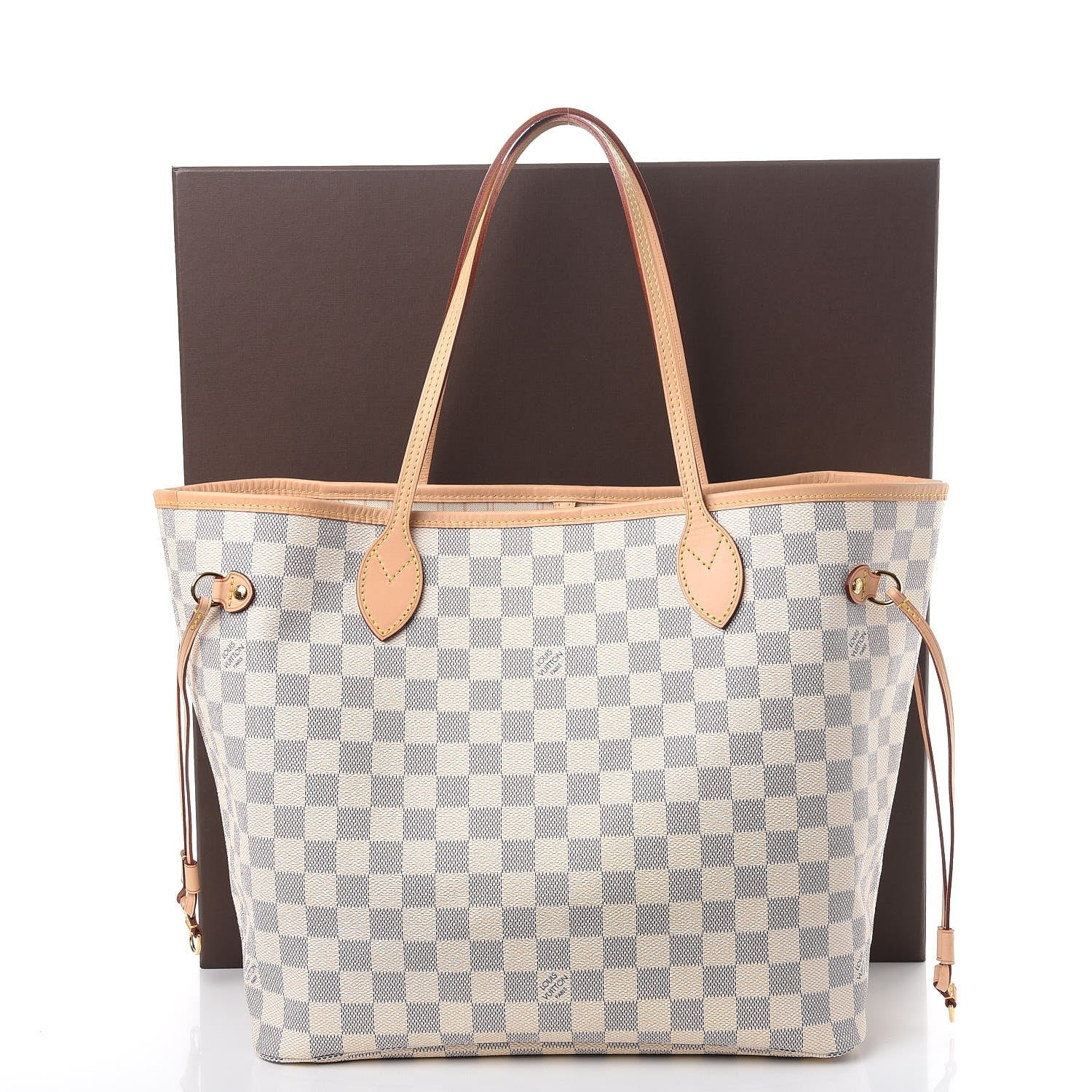 Louis Vuitton Damier Azur Neverfull MM 9 of 9