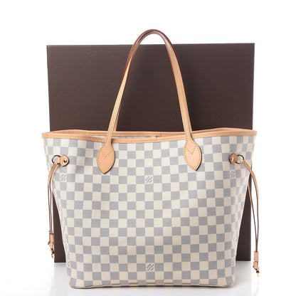 Louis Vuitton Damier Azur Neverfull MM 9 of 9