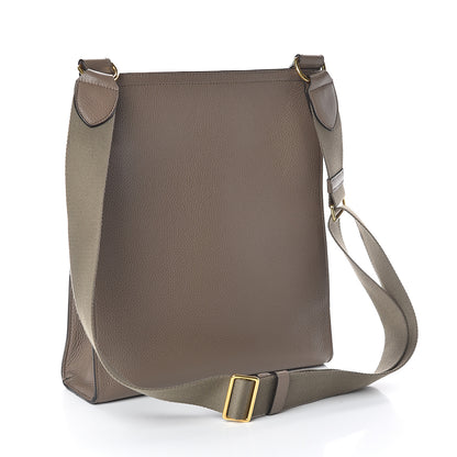 Mulberry Grain Calfskin New Antony Messenger Crossbody Earth Grey 2 of 7