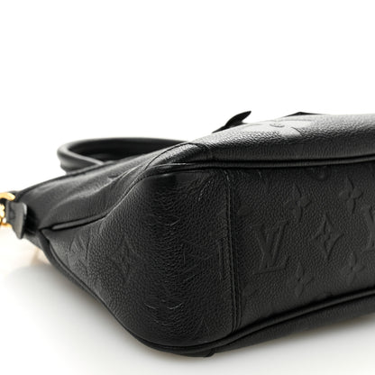 Louis Vuitton Empreinte Monogram Giant Trianon PM Black 8 of 11