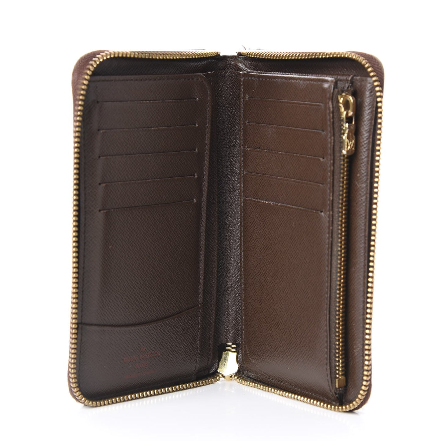 Damier Ebene Compact Zippy Wallet