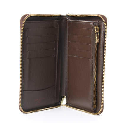 Louis Vuitton Damier Ebene Compact Zippy Wallet 4 of 9