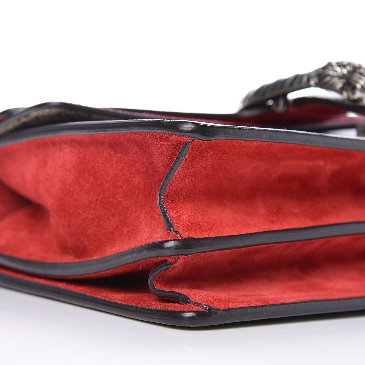 GG Supreme Monogram Small Dionysus Shoulder Bag Red