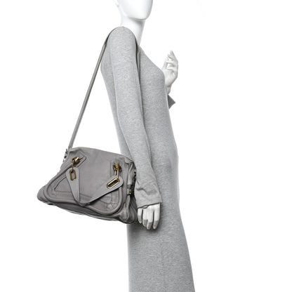 Chloe Calfskin Medium Paraty Cashmere Grey 2 of 14
