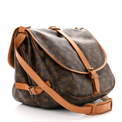 Louis Vuitton LOUIS VUITTON Monogram Saumur 35 3 of 11