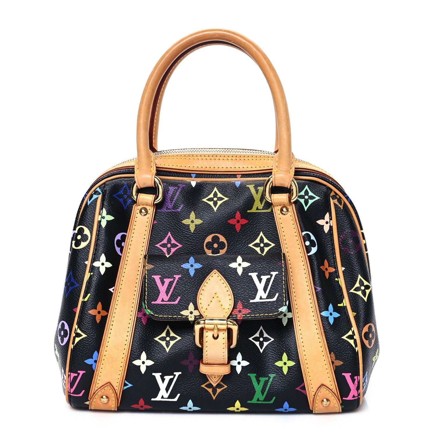 Louis Vuitton Monogram Multicolor Priscilla Black 1 of 9