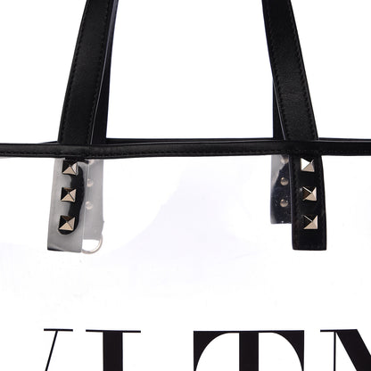 Valentino Garavani Plexy VLTN Small Shopping Bag Transparent 10 of 14