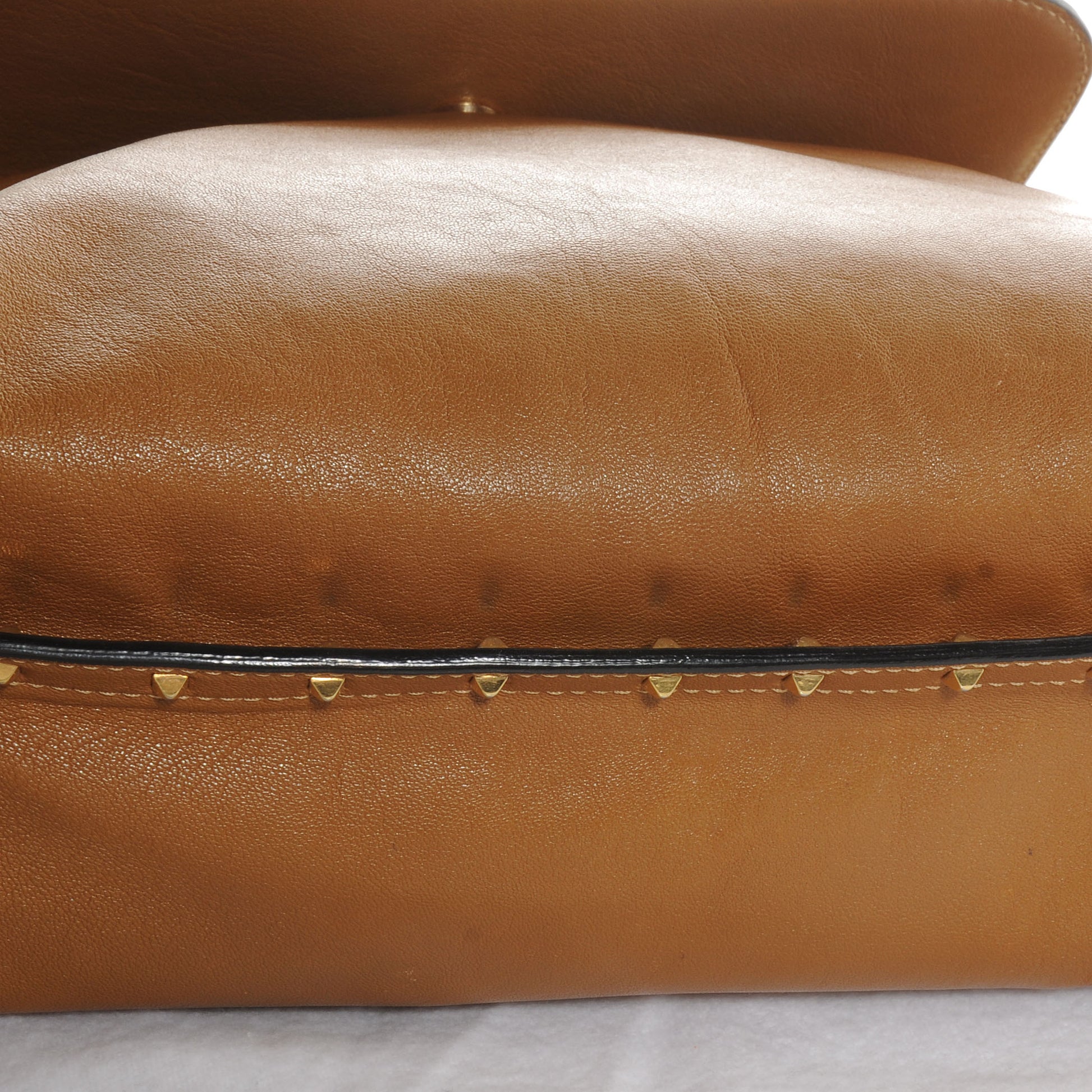 Marc Jacobs Lambskin Paradise Baxter Messenger Light Brown 9 of 10