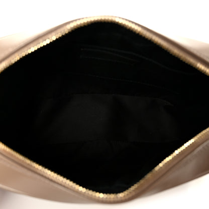 Saint Laurent Calfskin Matelasse Monogram Lou Camera Bag Dark Beige 5 of 11