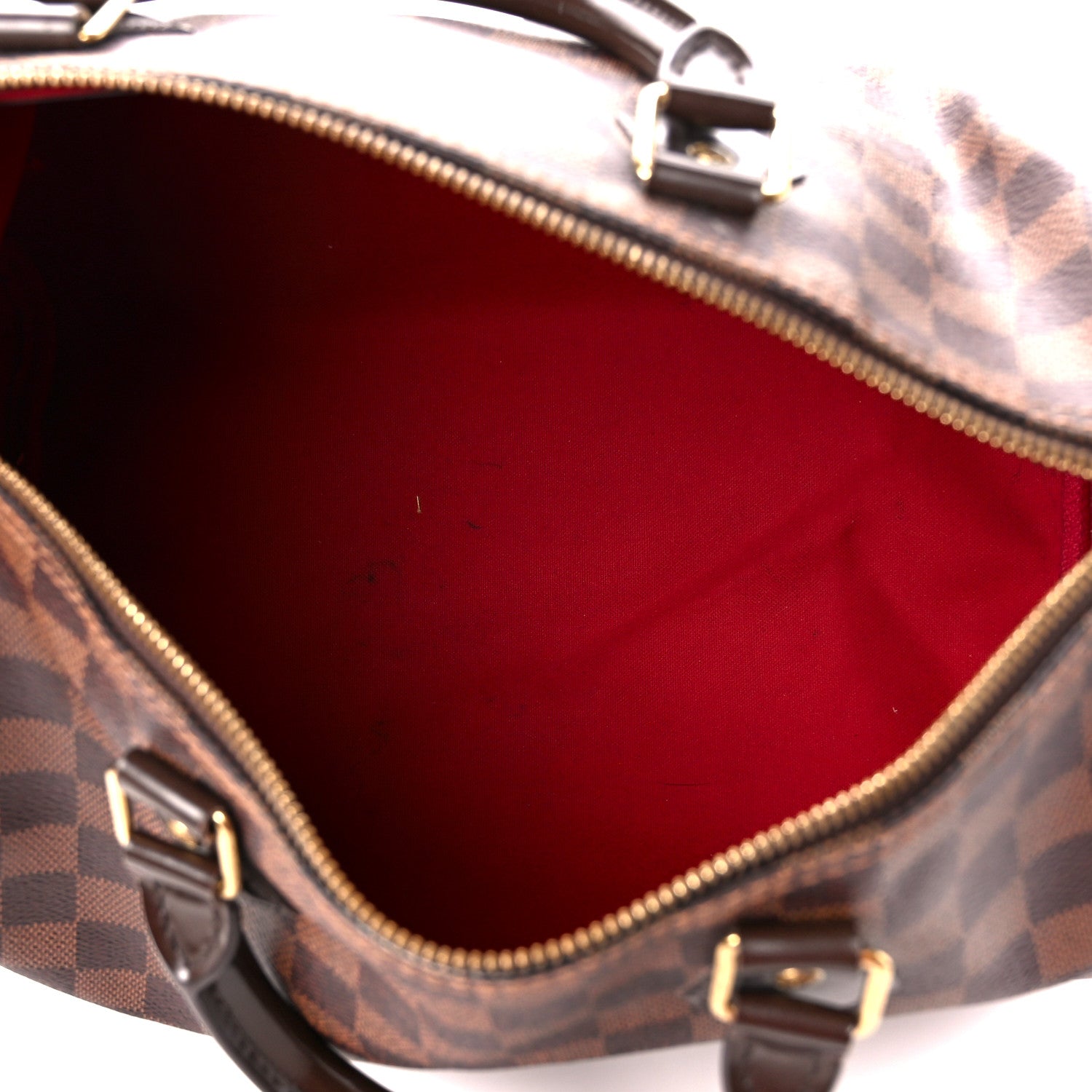 Louis Vuitton Damier Ebene Speedy 30 5 of 16