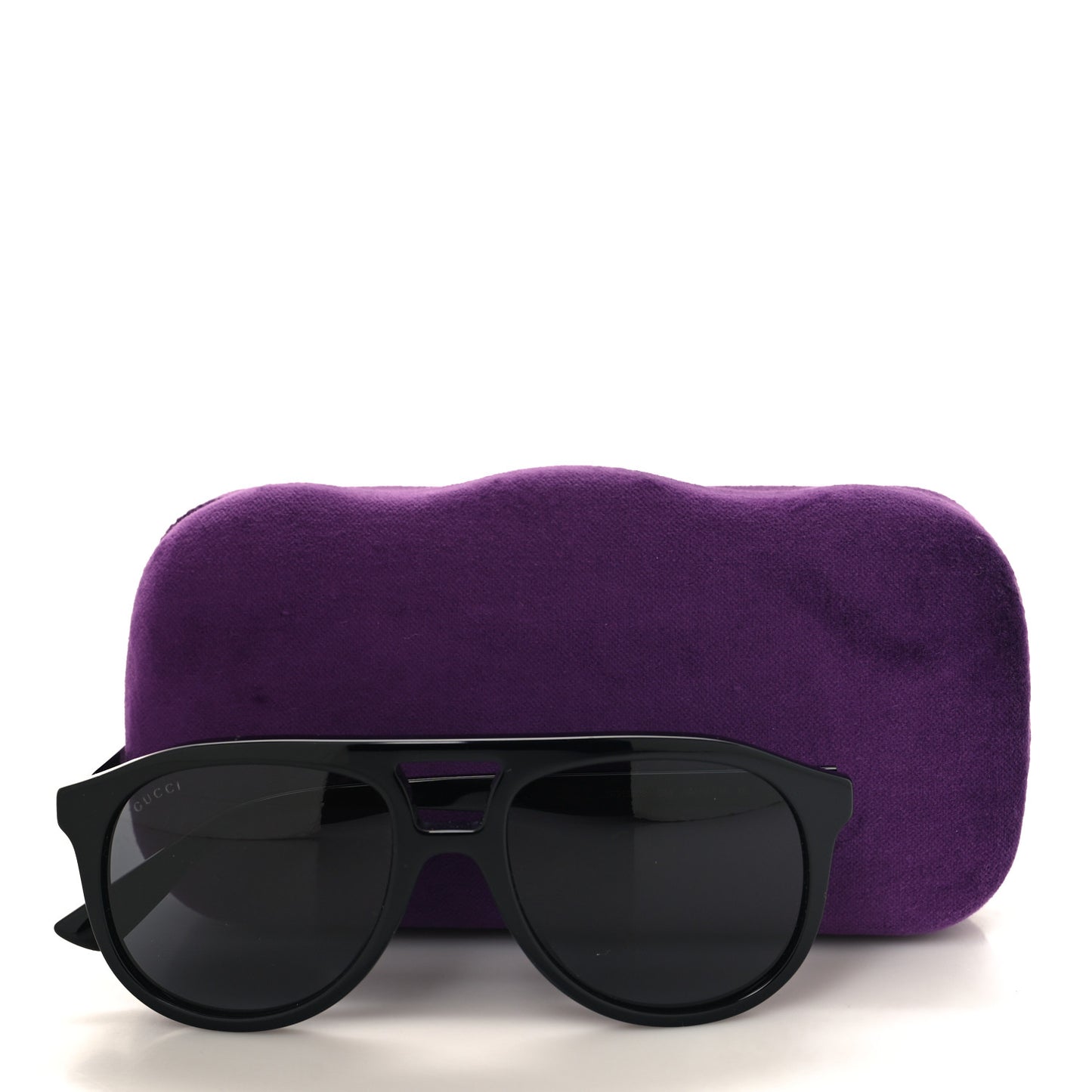 Acetate Aviator Sunglasses GG1320S Black