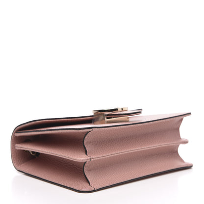 Gucci Dollar Calfskin Small Interlocking G Shoulder Bag Soft Pink 4 of 9