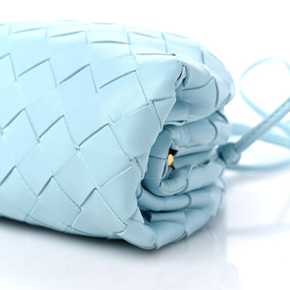 Bottega Veneta Nappa Intrecciato The Mini Pouch Topazio Silver 9 of 9