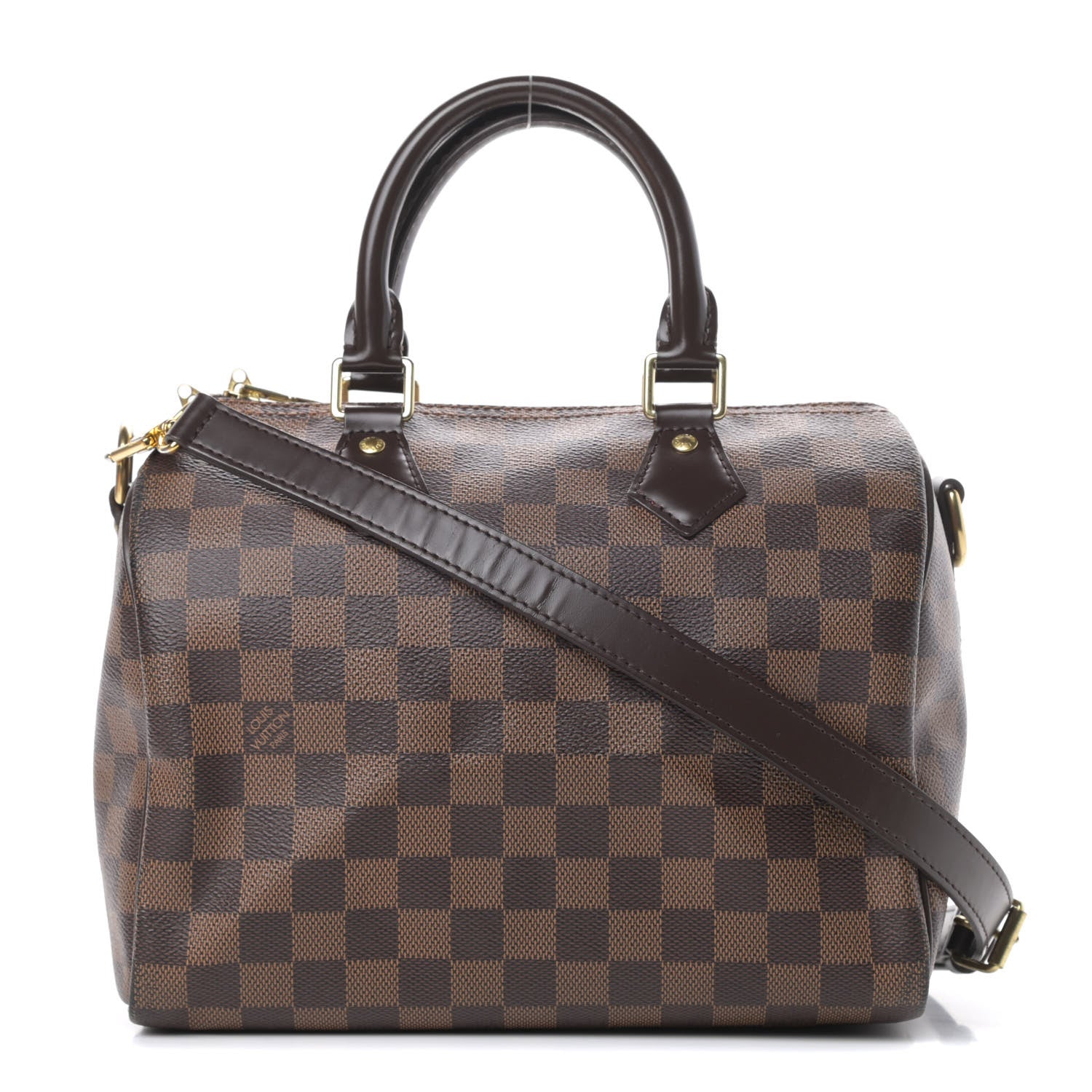 Louis Vuitton Damier Ebene Speedy Bandouliere 25 1 of 15