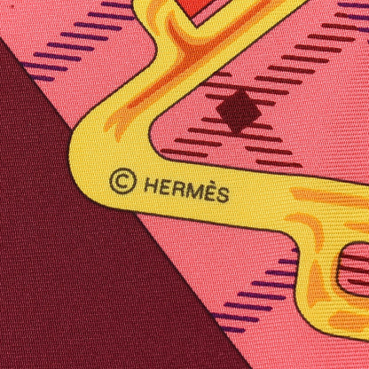 Hermes Silk Tatersale Scarf 90 3 of 4