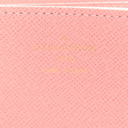 Louis Vuitton Monogram 2019 Christmas Animation Zippy Wallet Rose Ballerine 6 of 8