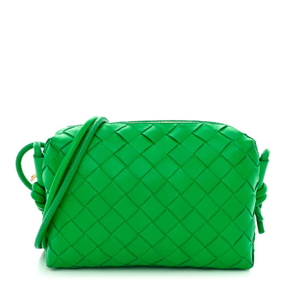 Bottega Veneta Nappa Intrecciato Mini Loop Camera Bag Parakeet 1 of 14